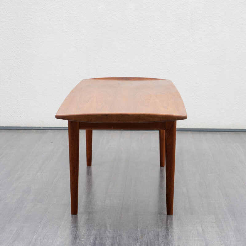 Vintage teak coffee table by France & Son, Denmark 1960s