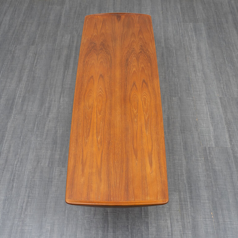 Table basse vintage en teck par France & Son, Danemark 1960