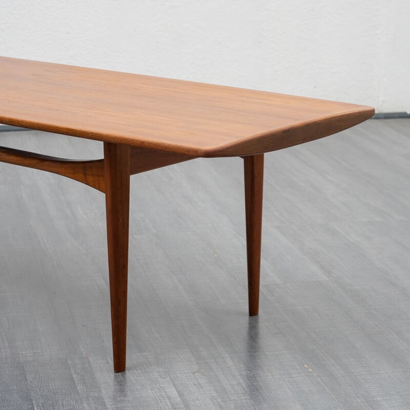 Vintage teak coffee table by France & Son, Denmark 1960s