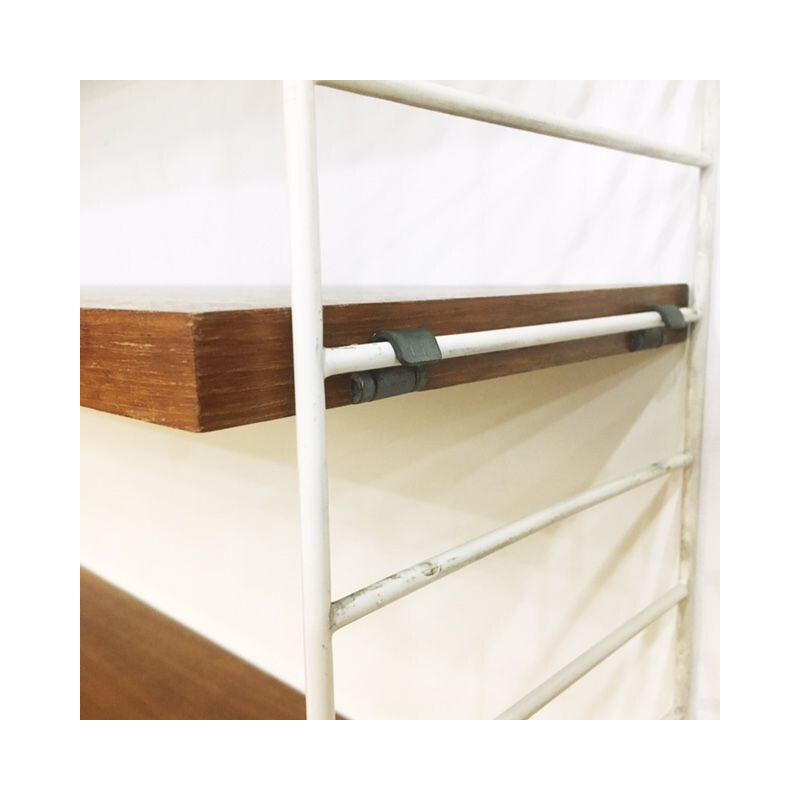 Vintage wall shelf by Kasja & Nisse Strinning for String, Sweden 1960s