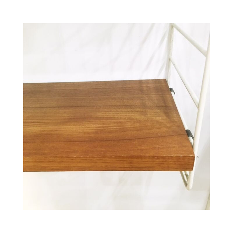 Vintage wall shelf by Kasja & Nisse Strinning for String, Sweden 1960s