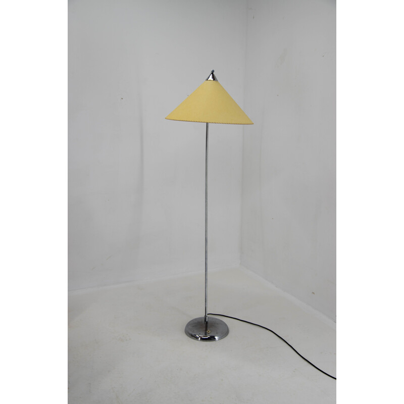 Vintage minimalistische vloerlamp van Drukov, 1960