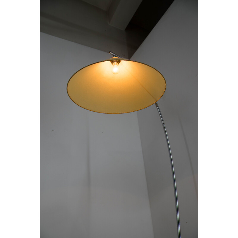 Vintage minimalistische vloerlamp van Drukov, 1960