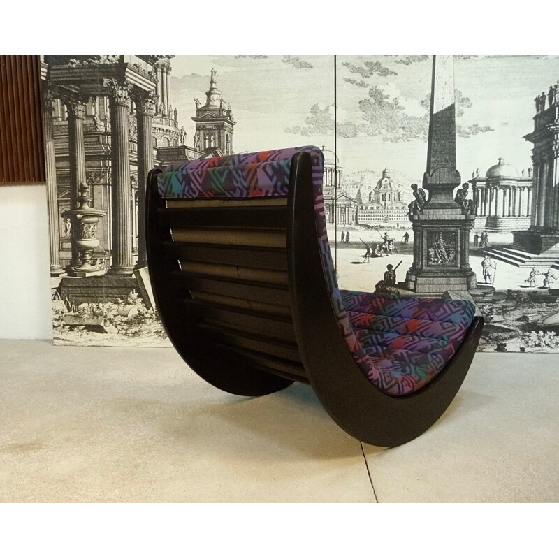 Relaxer 2" vintage schommelstoel van Verner Panton voor Rosenthal, 1974