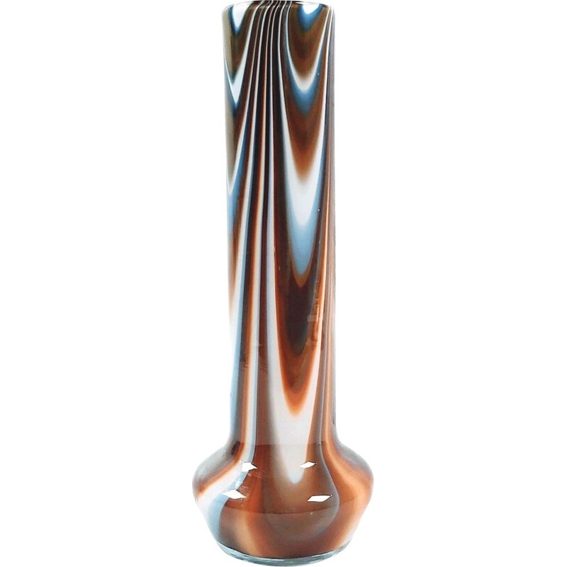 Vintage Murano glass vase by Carlo Moretti, Italy 1970s