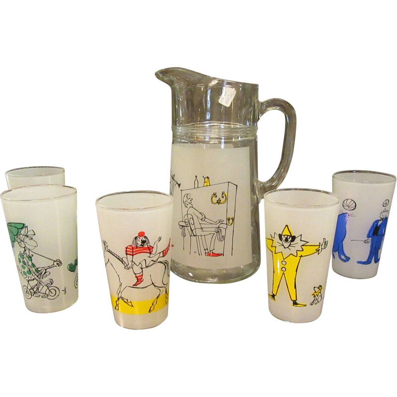 Vintage orangeade set