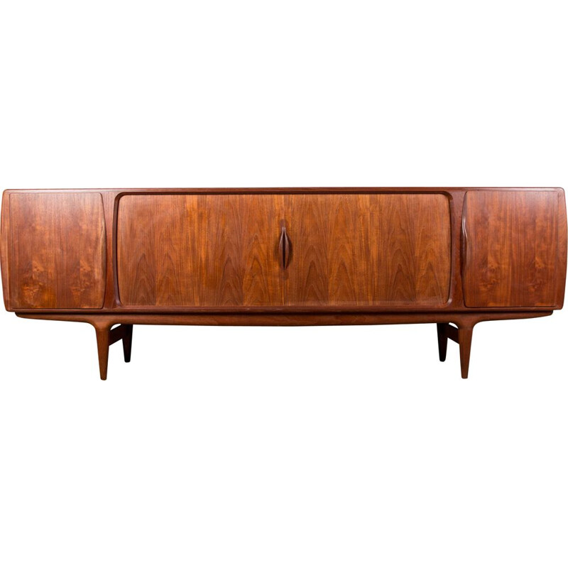 Vintage Danish teak sideboard by Johannes Andersen for Uldum Mobelfabrik, 1960