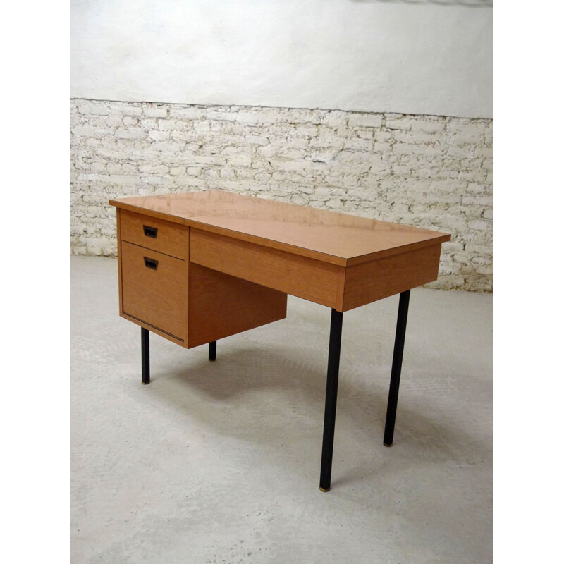 Desk in formica and metal - 1960s