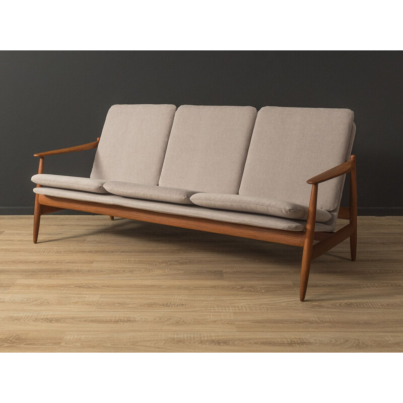 Vintage-Dreisitzersofa von Poul Volther für Frem Røjle, Dänemark 1960