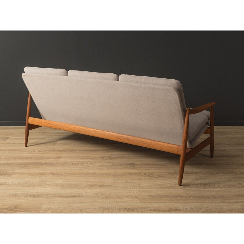 Vintage three-seater sofa by Poul Volther for Frem Røjle, Denmark 1960s