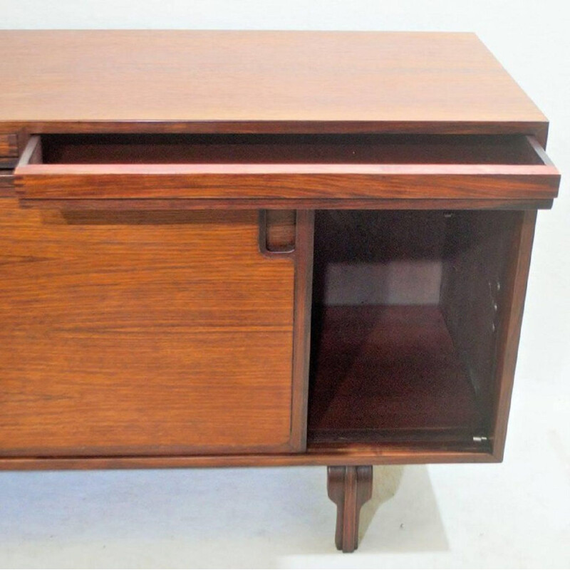 Enfilade vintage en bois par Luigi Massoni, Italie 1960