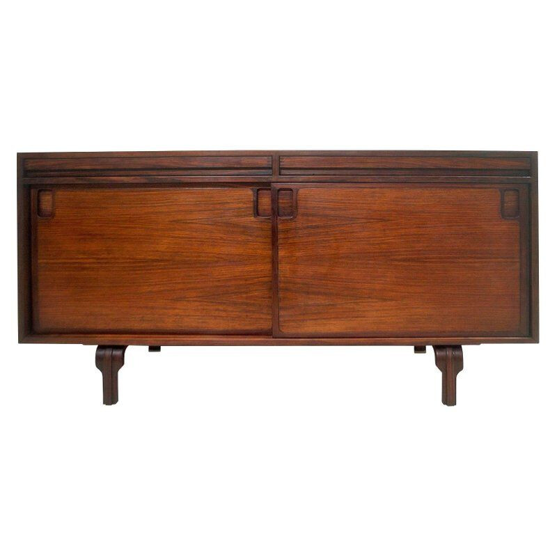 Mid-century wooden sideboard by Luigi Massoni, Italy 1960