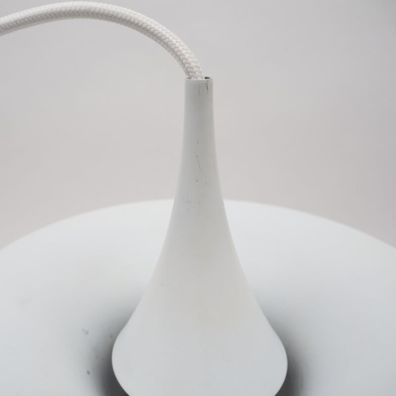 Danish vintage pendant lamp Radius by Erik Balslev for Fog og Morup, Denmark 1977