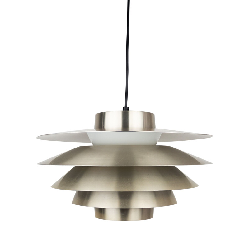 Danish vintage pendant lamp Verona by Svend Middelboe for Nordisk Solar, 1960s