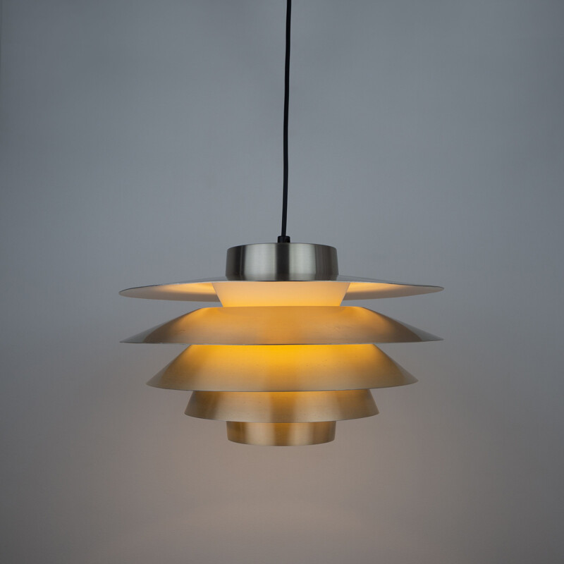 Danish vintage pendant lamp Verona by Svend Middelboe for Nordisk Solar, 1960s