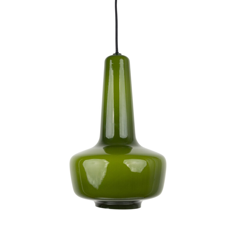 Danish vintage pendant lamp Kreta by Jacob E. Bang for Fog og Morup, 1964