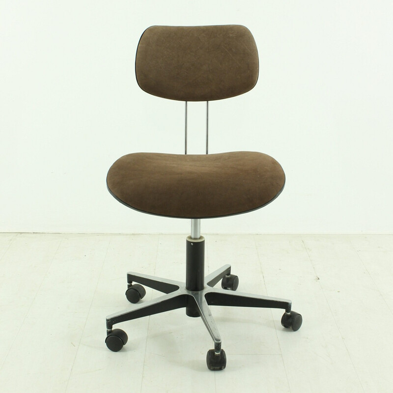 Brown office chair, Egon EIRMANN - 1970s