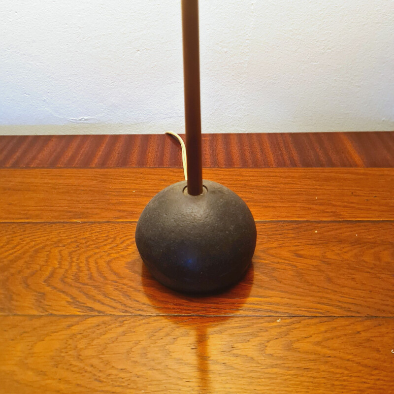 Pareja de lámparas de mesa Akari vintage de Isamu Noguchi, Japón 1950