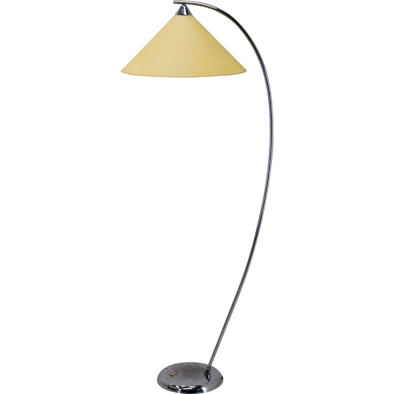 Vintage minimalistische vloerlamp van Drukov, 1960