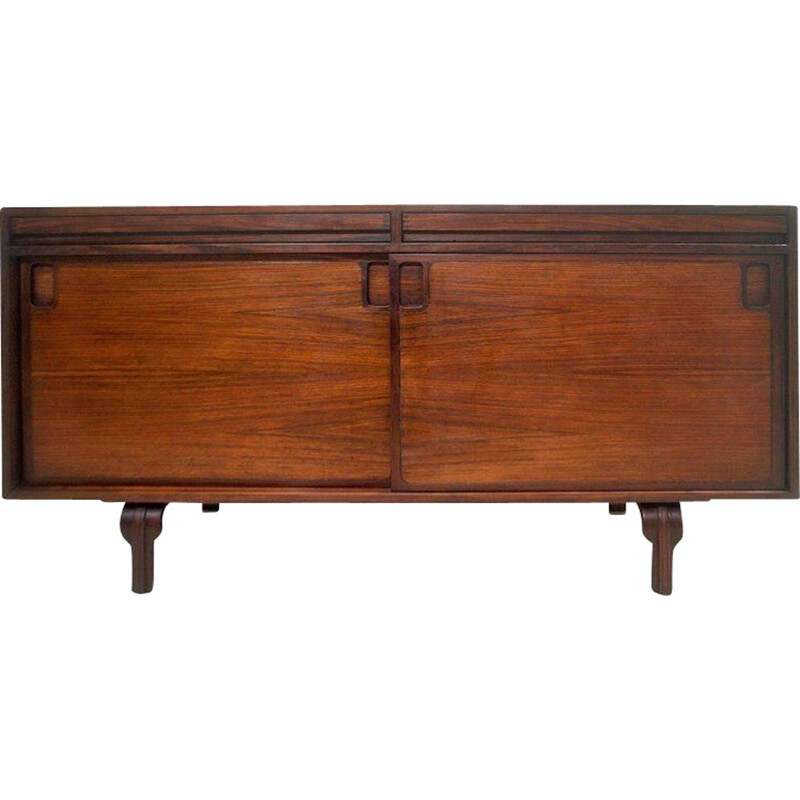 Mid-century wooden sideboard by Luigi Massoni, Italy 1960