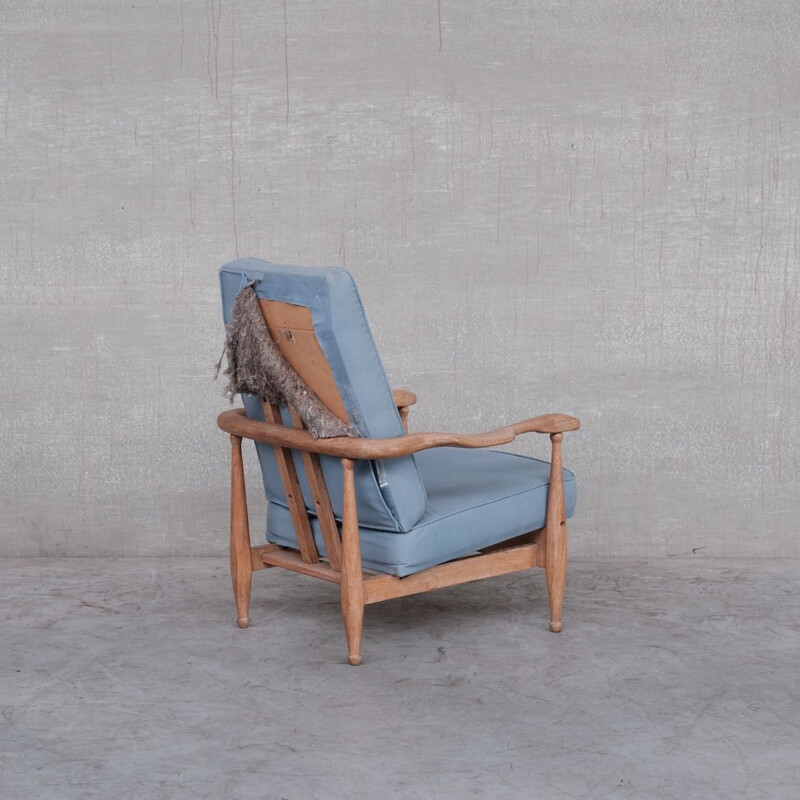 Dagobert mid-century armchair by Guillerme et Chambron, France 1960s