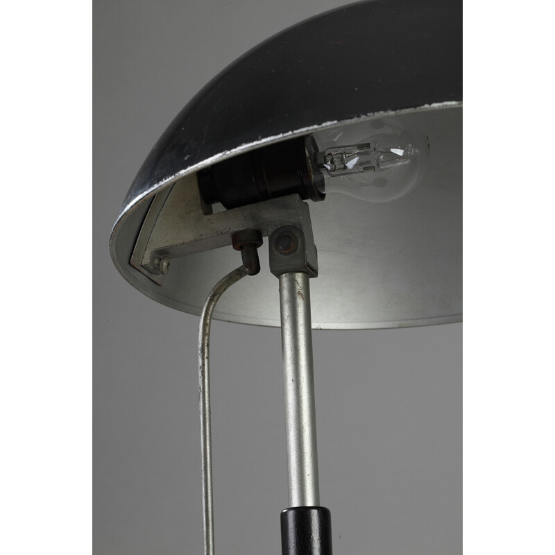 Schanzenbach & Co "6580 Super" table lamp in metal, Karl TRABERT - 1930s