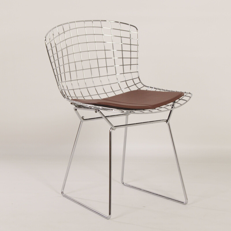 Vintage-Stuhl aus Metalldraht von Harry Bertoia für Knoll, 1970