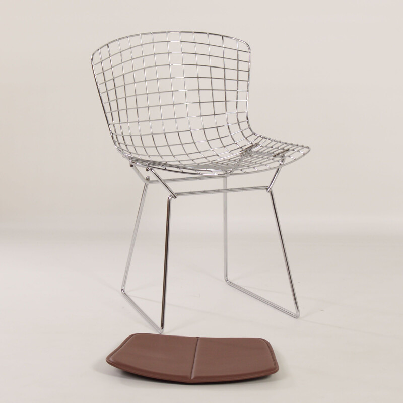 Vintage draadstoel van Harry Bertoia voor Knoll, 1970