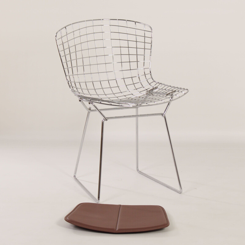 Vintage wire chair by Harry Bertoia for Knoll, 1970s