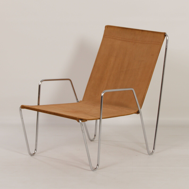Vintage vrijgezelle fauteuil van Verner Panton voor Fritz Hansen, 1950
