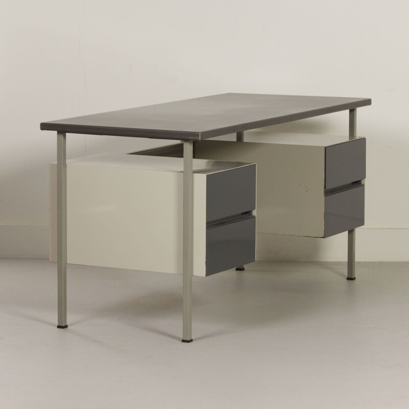 Mesa de aço Vintage por André Cordemeyer para Gispen, 1960