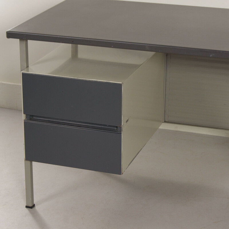 Vintage stalen bureau van Andre Cordemeyer voor Gispen, 1960