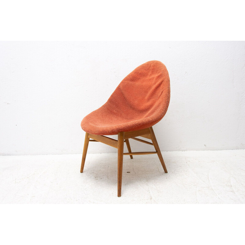 Vintage armchair by Miroslav Navratil, Czechoslovakia 1960