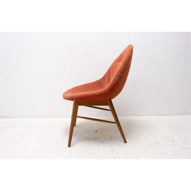 Vintage armchair by Miroslav Navratil, Czechoslovakia 1960