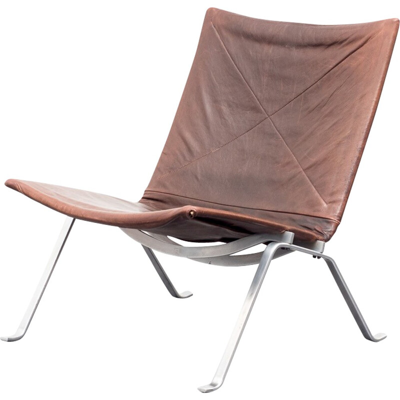 E. Kold Christensen "PK-22" lounge chair, Poul KJAERHOLM - 1950s