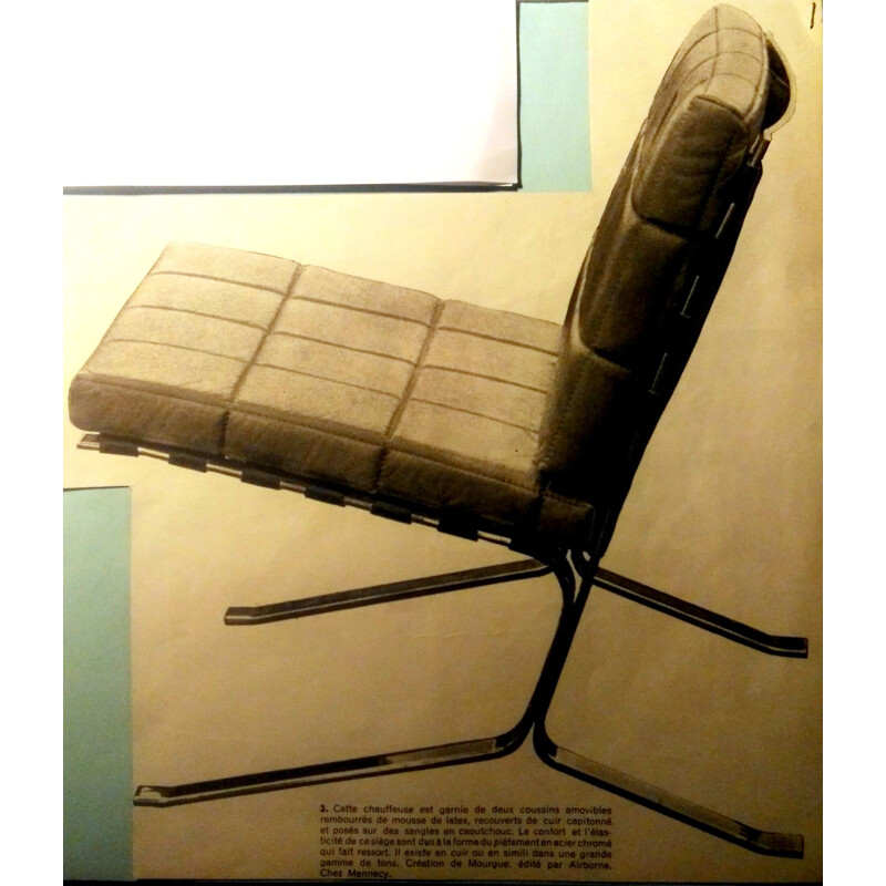Paar vintage Joker fauteuils van Olivier Mourgur voor Airborne