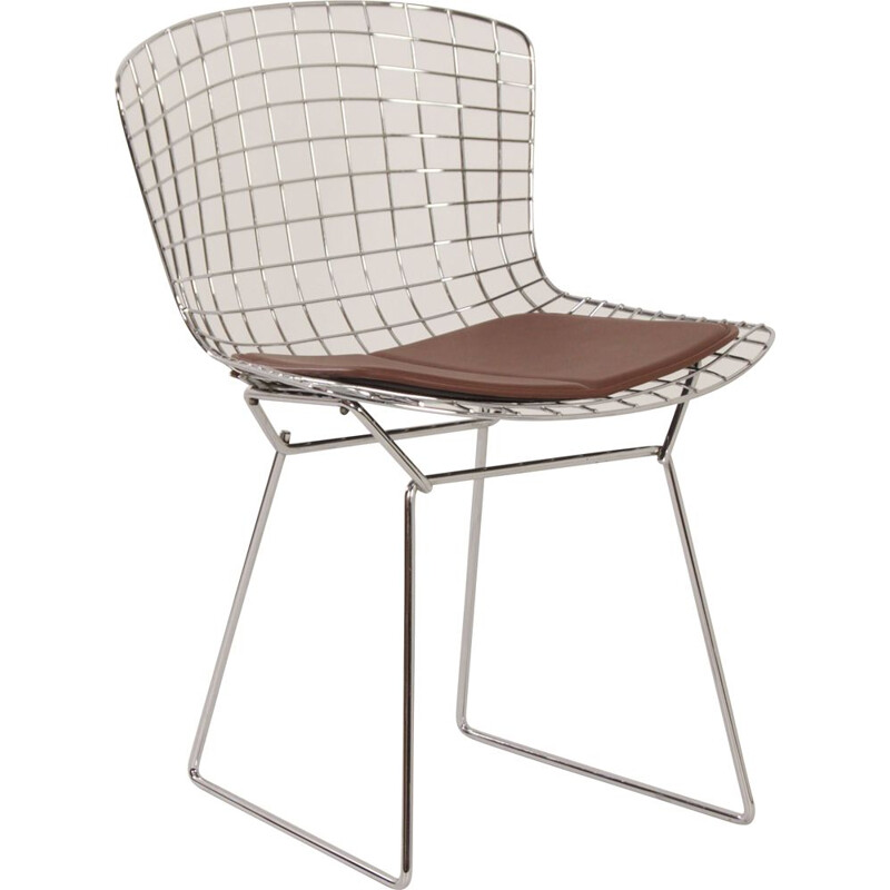 Vintage-Stuhl aus Metalldraht von Harry Bertoia für Knoll, 1970