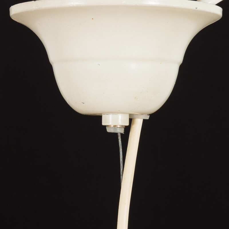 Vintage Italiaanse Murano glazen hanglamp, 1970