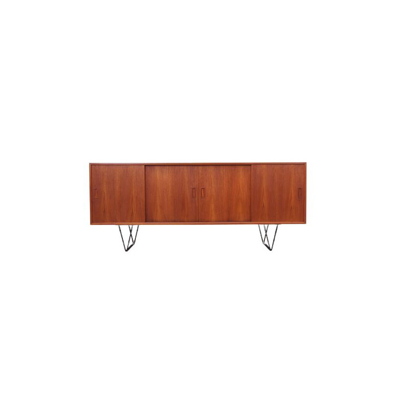 Teak vintage Danish sideboard by Erik Jensen for Westergaards Møbelfabrik, 1970s