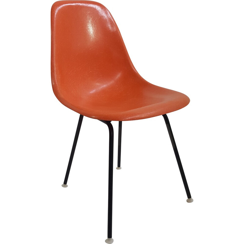 DSX orange chair, Charles & Ray EAMES - 1960s