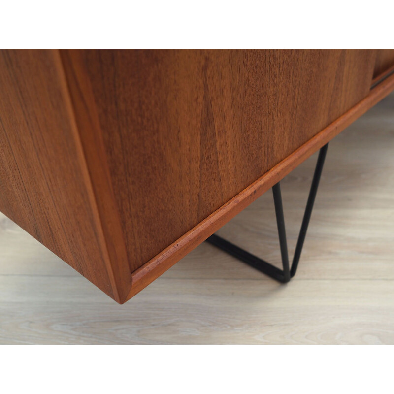 Teak vintage Danish sideboard by Erik Jensen for Westergaards Møbelfabrik, 1970s