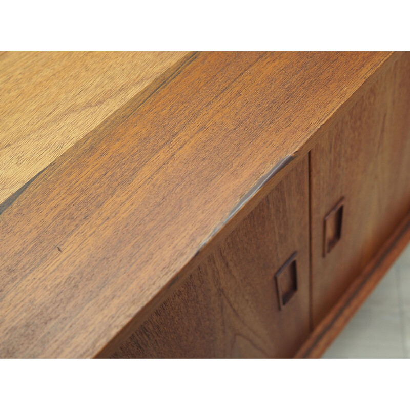 Teak vintage Danish sideboard by Erik Jensen for Westergaards Møbelfabrik, 1970s