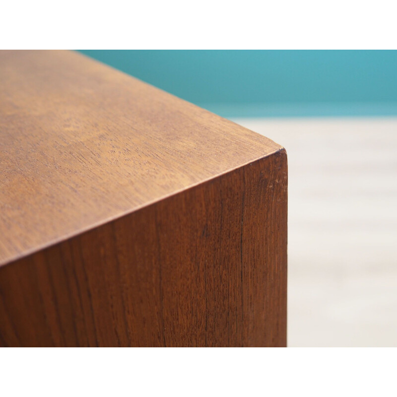 Teak vintage Danish sideboard by Erik Jensen for Westergaards Møbelfabrik, 1970s