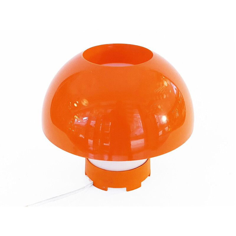 Lampada da tavolo vintage Mushroom di Bent Karlby per Ask Belysninger, Danimarca 1970