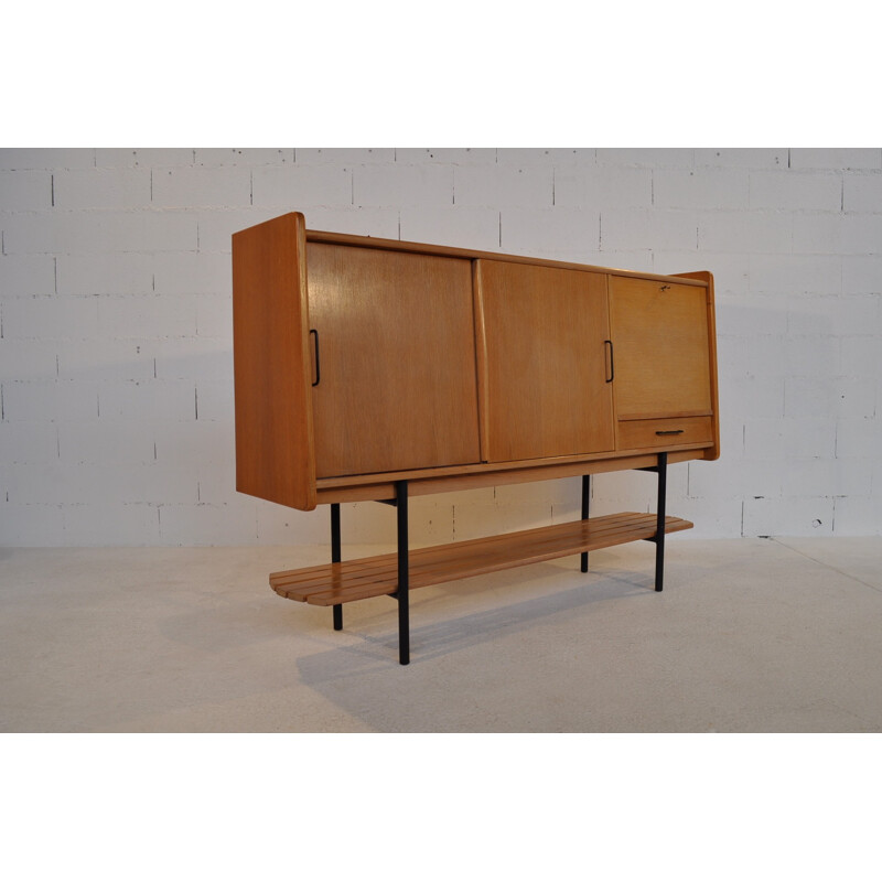 French sideboard in oak - 1950s