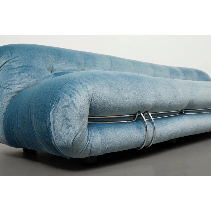 Vintage 4-seater sofa by Afra & Tobia Scarpa for Cassina, 1970