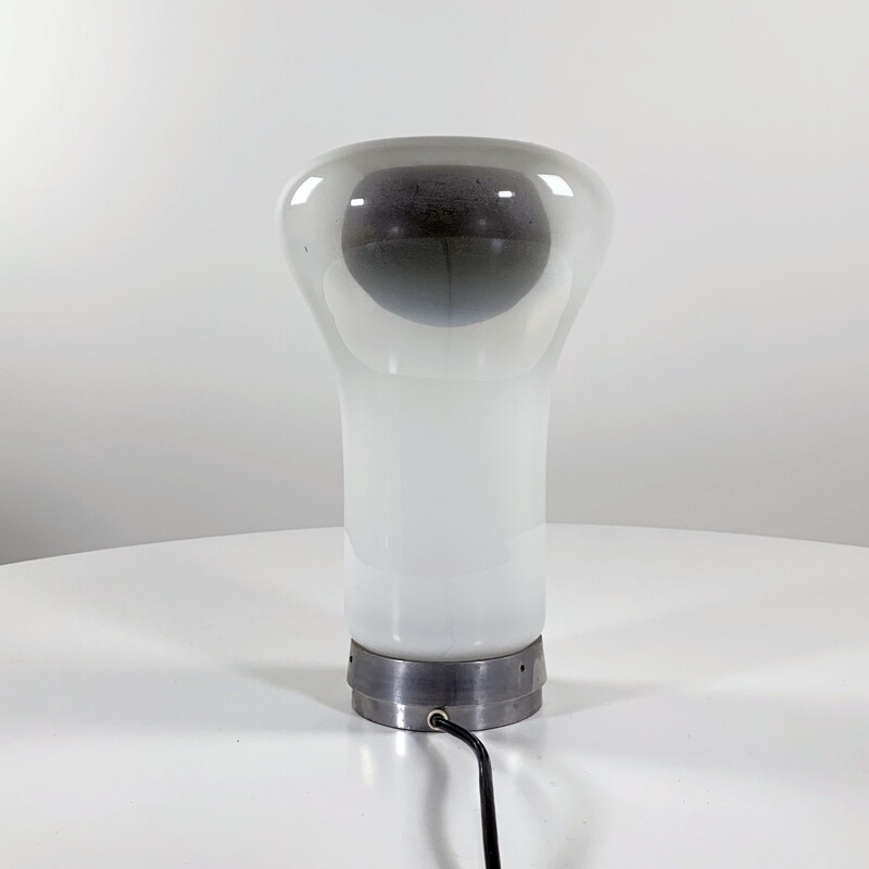 Lampe de table vintage Saffo par Angelo Mangiarotti pour Artemide, 1970