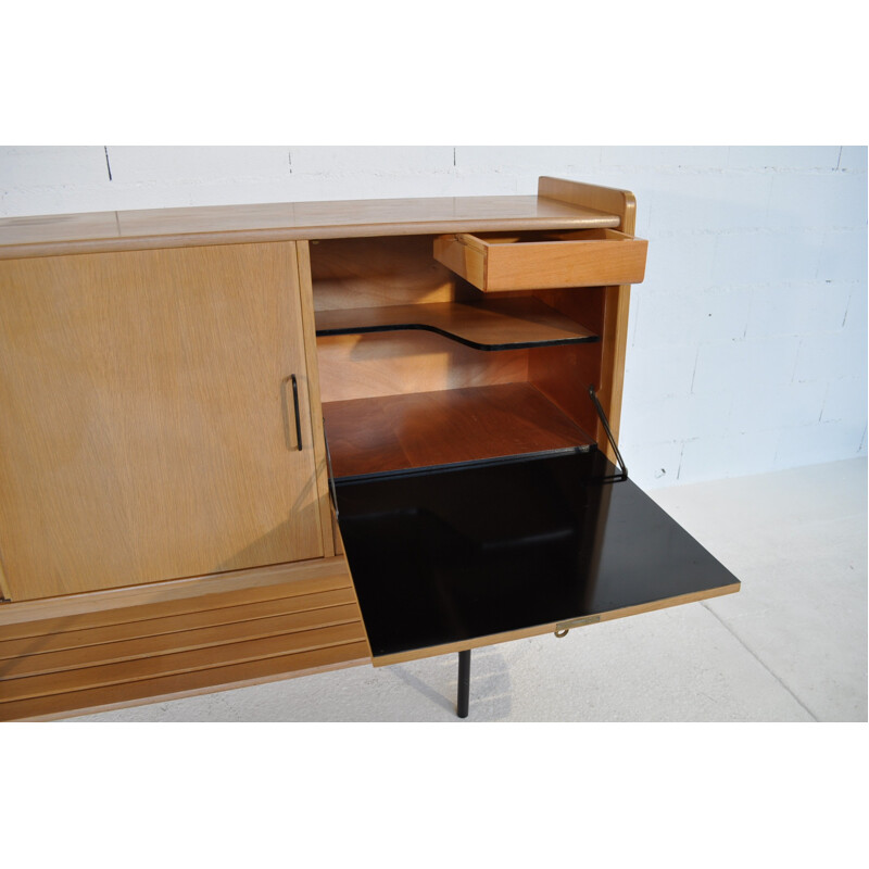 French sideboard in oak - 1950s