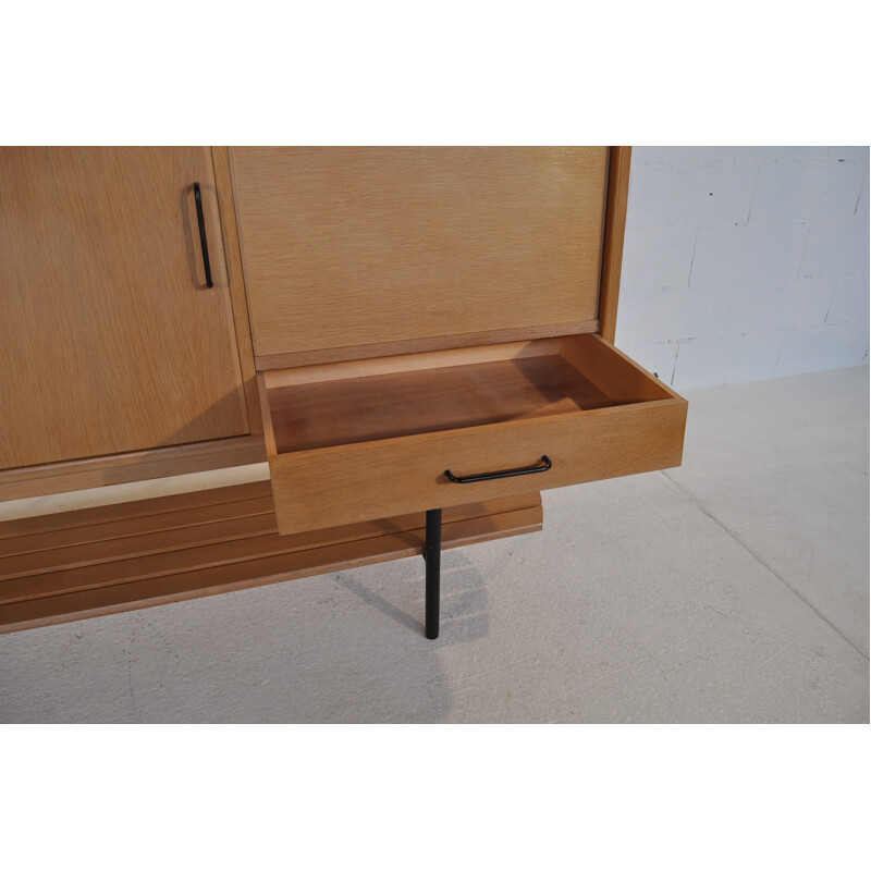 French sideboard in oak - 1950s