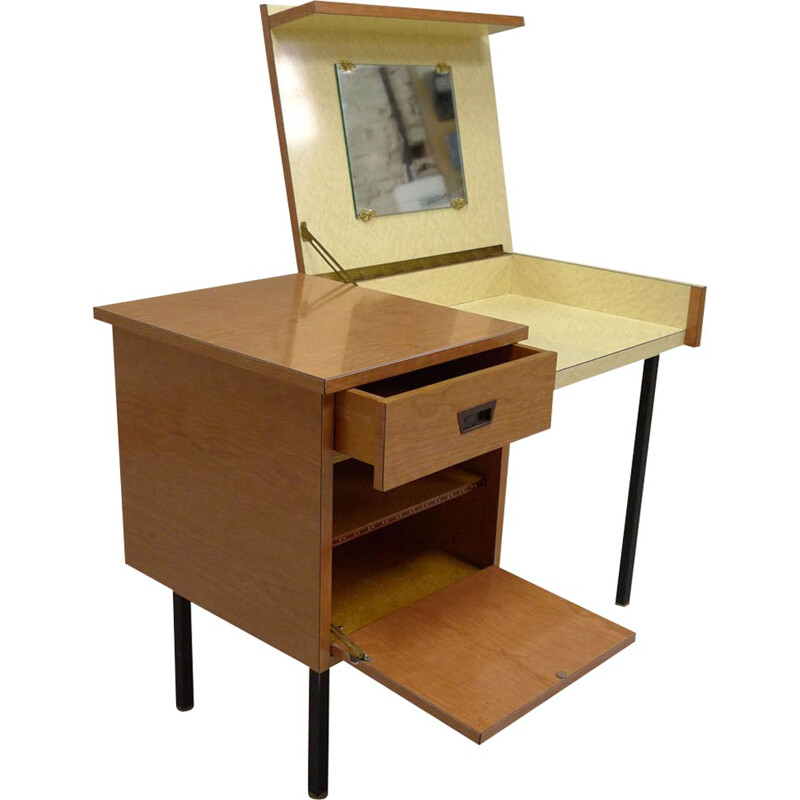 Desk in formica and metal - 1960s